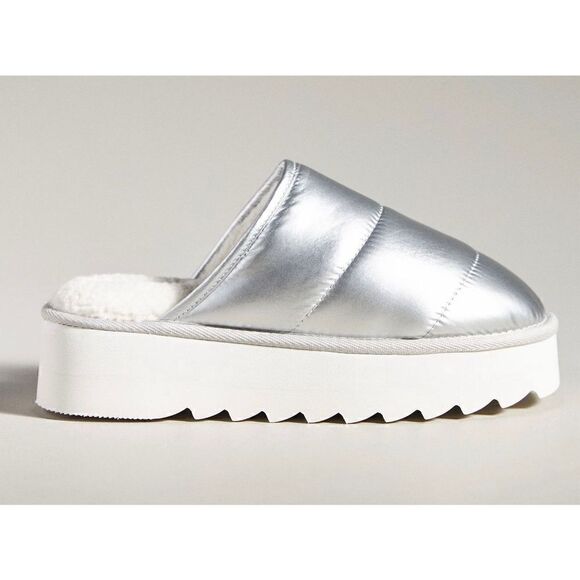 Anthropologie‎ Puff Slides Slip On Mules size 10-11 - Picture 3 of 9